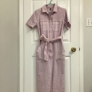 Old Navy Short Sleeve Denim Jumpsuit - Size XS